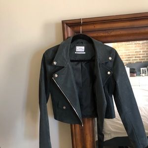NWOT Urban Outfitters Green Bomber Jacket